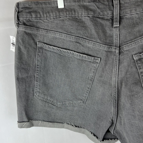 NWT: old navy High-Waisted O.G. Gray Cut-Off Jean Shorts (22) $40 - Picture 11 of 13